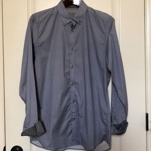 TED BAKER patterned shirt size 3 small